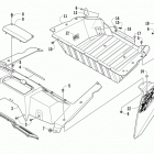 Wildcat X Cargo box and taillight assembly