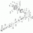 Prowler HDX Задний привод редуктор