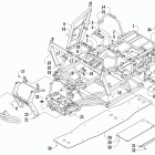 Prowler 1000 XTZ Рама ,баипера и защита