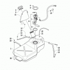 Prowler XT Топливный бак