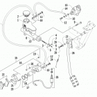 Prowler XTX Front brake assembly
