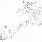 Prowler HDX Case  /  belt cooling assembly