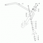 Prowler HDX Sway bar assembly