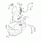 Prowler XTX Топливный бак