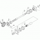Prowler XTX Вторичный привод в сборе