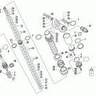 Wildcat X Rear suspension shock absorber