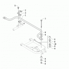 Prowler XTZ Sway bar assembly