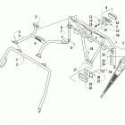 Prowler HDX Rops and taillight assembly