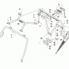Prowler XT Rops and taillight assembly