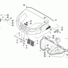 Prowler HDX Hood and headlight assembly (1pusn  /  1posn  /  1...