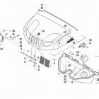 Prowler HDX Hood and headlight assembly (1push  /  1posh)