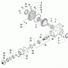 Prowler HDX Задний привод редуктор