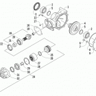 Prowler XTZ Задний привод редуктор