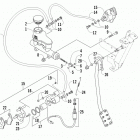 Prowler XT Front brake assembly
