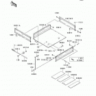 Mule 3010 4X4 (KAF620-E7F) Багажник-кузов
