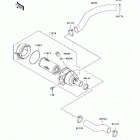 Mule 3010 4X4 (KAF620-E7F) Воздухозаборник