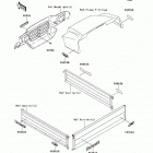 Mule 3010 4X4 (KAF620-E7F) Наклейки