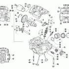 Prowler XTX Головка цилиндра и распред.вал