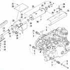 Prowler XTZ Двигатель и глушитель