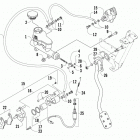 Prowler 650 XT Гидравлический тормозной механизм