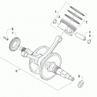 Prowler XTZ Коленчатый вал и поршни