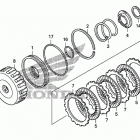 MUV700 Сцепление (пониженая)