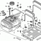 MUV700 Топливный бак