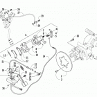 Prowler Rear and parking brake assembly