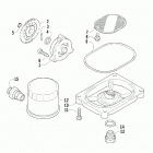 Prowler XT Oil filter  /  pump assembly