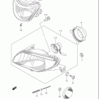 LT-A700X KINGQUAD 4x4 Фара  (f.no.5saap41a 67110001~)