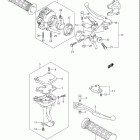 LT F250 OZARK Handle lever (model k4)