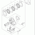 LT-A700X KINGQUAD 4x4 Задний тормоз