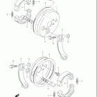 LT80 Quad Sport Передний тормоз