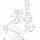 LT F250 OZARK Rear swingingarm (model k2 / k3 / k4)