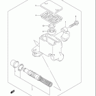 LT F250 OZARK Front master cylinder (model k6)