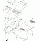 LT80 Quad Sport Front fender (model k2 / k3 / k4)