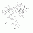 LT F250 OZARK Front fender (model k2 / k3)