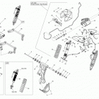 Commander 1000, LTD Задняя подвеска