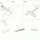 Commander 1000, LTD 09- mirrors and tools