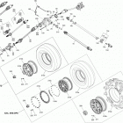 Maverick 1000, STD, XRS, XRS-DPS Привод передний