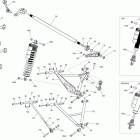 Maverick MAX 1000, STD, XRS, XRS-DPS Задняя подвеска