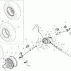 Commander (Electric 9Kw) STD, XT, LSV 07- drive system, front _12c1411