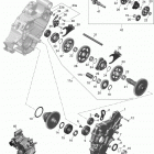 Maverick 1000, STD, XRS, XRS-DPS 05- gear box 2
