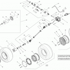 Commander 1000, LTD Привод задний