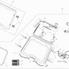 Commander (Electric 9Kw) STD, XT, LSV 09- body and accessories windshield_31c1411