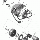 Maverick 1000, STD, XRS, XRS-DPS Магнето и электрическийй стартер