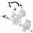 Maverick 1000, STD, XRS, XRS-DPS Система охлаждения двигателя