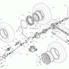 Commander STD, DPS, XT, 800R EFI Привод передний