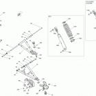 Commander STD, DPS, XT, 800R EFI Передняя подвеска