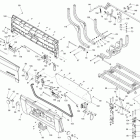Commander STD, DPS, XT, 800R EFI 09- rear cargo box doors